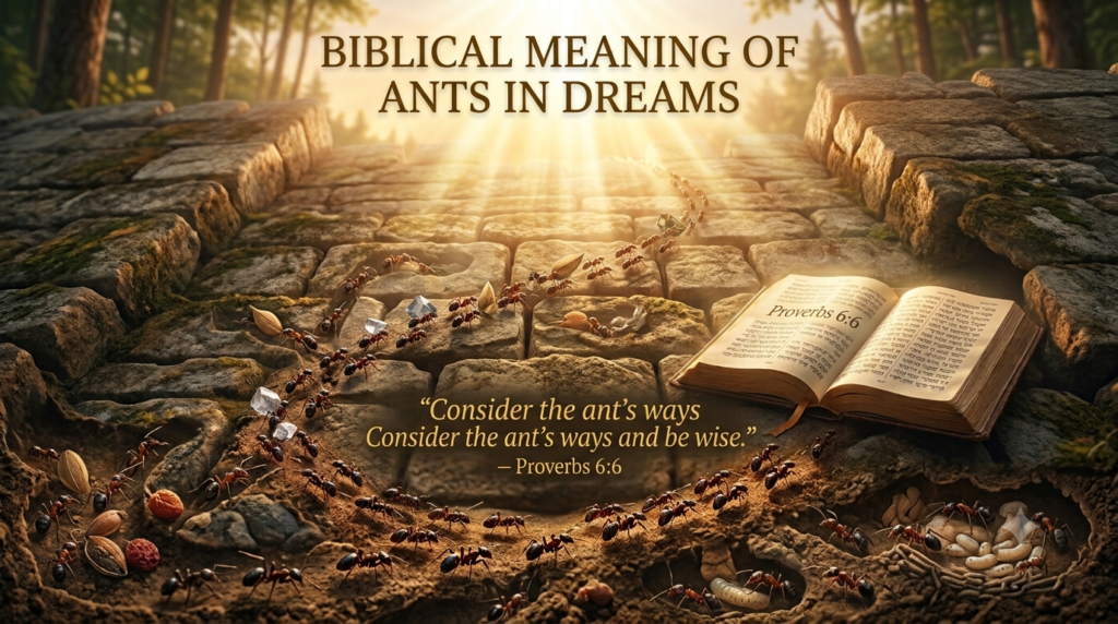 Biblical Meaning of Ants in Dreams