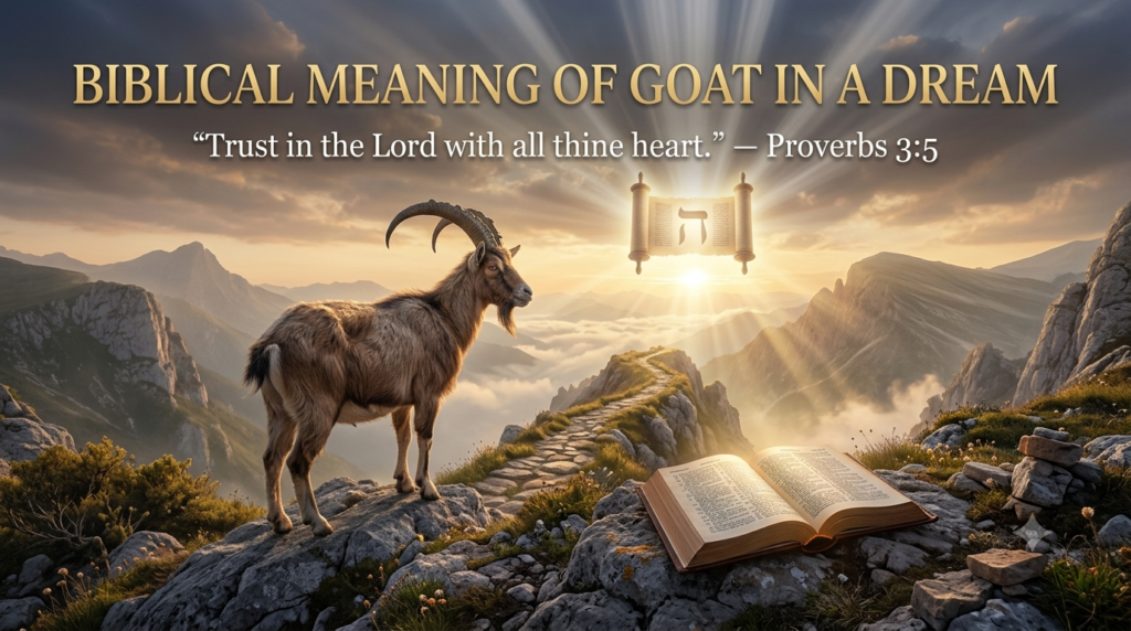 Biblical Meaning of Goat in a Dream