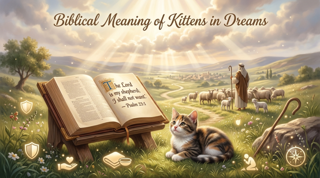 Biblical Meaning of Kittens in Dreams