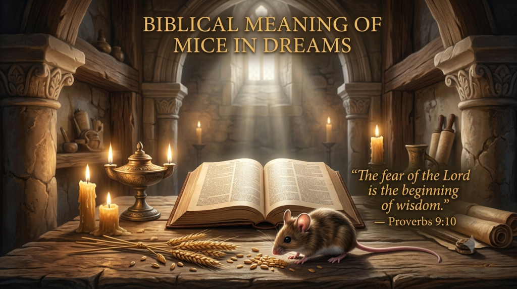Biblical Meaning of Mice in Dreams