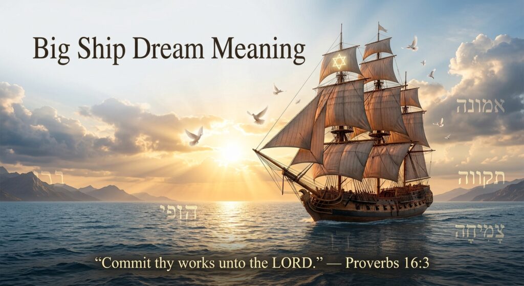 Big Ship Dream Meaning What Is It Trying to Tell You