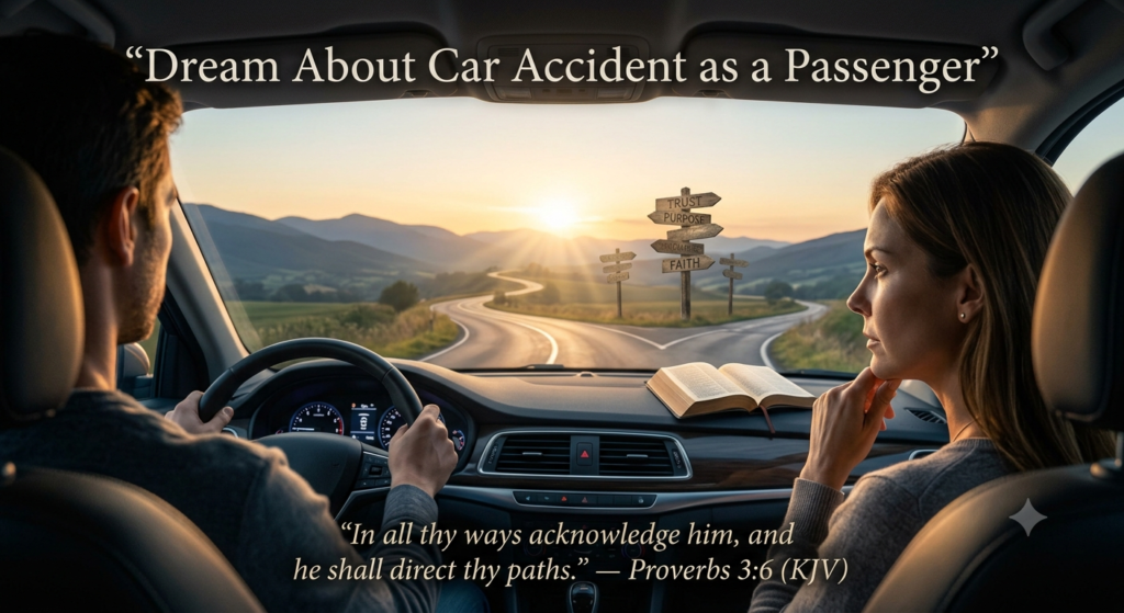 Dream About Car Accident as a Passenger