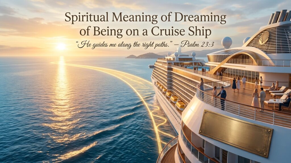 Dream About a Cruise Ship in a Storm