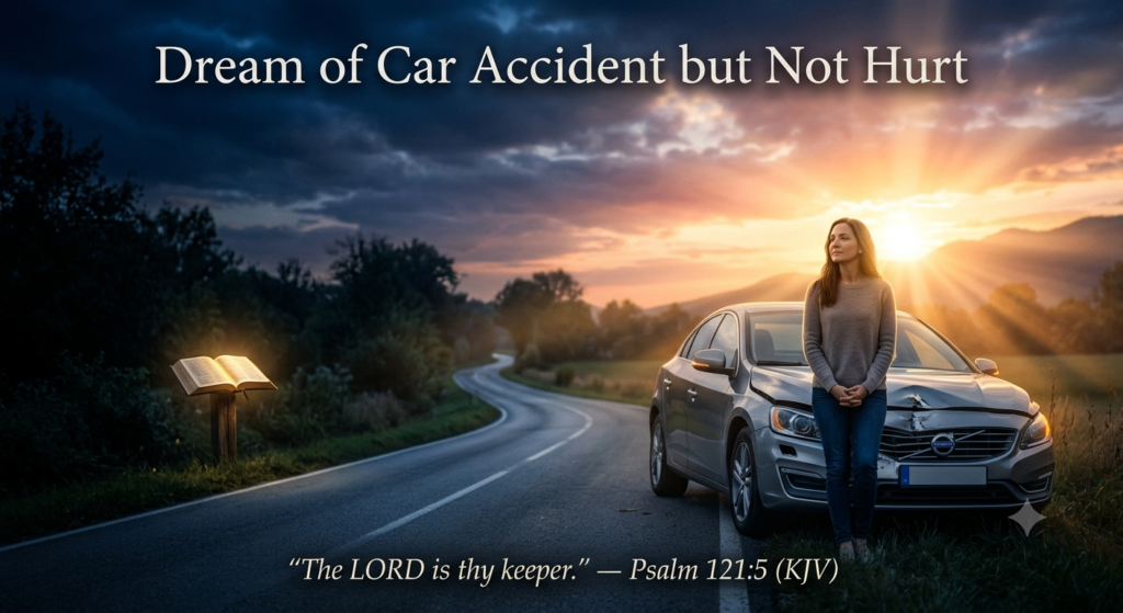 Dream of Car Accident but Not Hurt