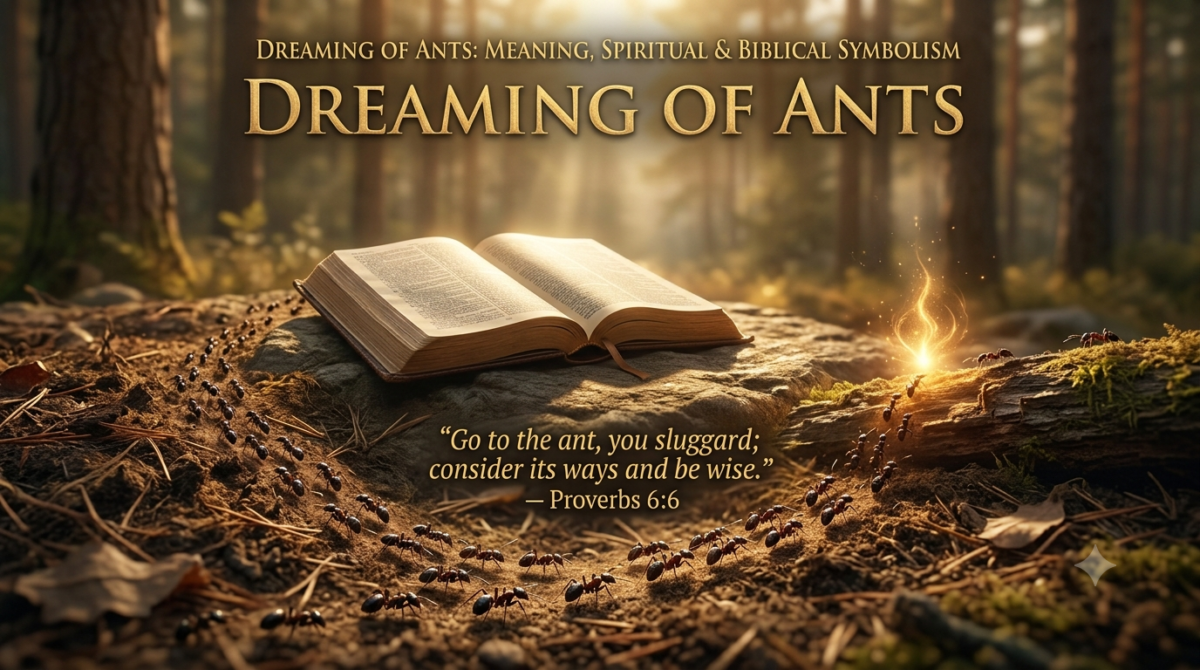 Dreaming of Ants Meaning, Spiritual & Biblical Symbolism