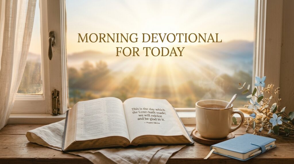 Morning Devotional for Today