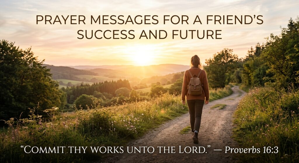 Good Morning Prayer for a Friend’s Success