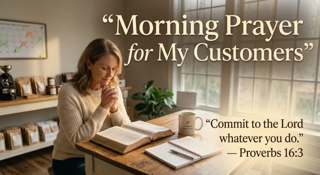 Morning Prayer for My Customers