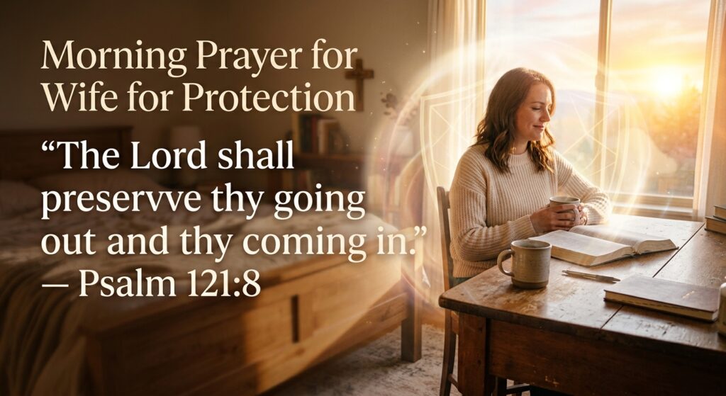 Morning Prayer for Wife for Protection
