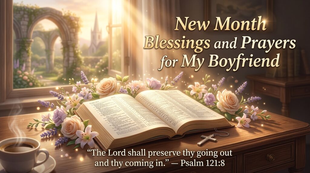 New Month Blessings and Prayers for My Boyfriend