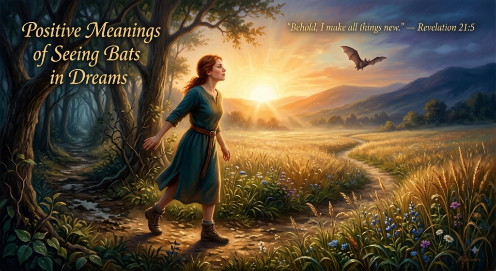 Positive Meanings of Seeing Bats in Dreams
