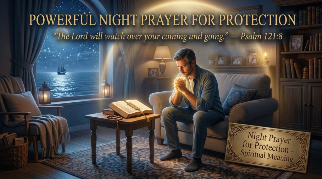 Powerful Night Prayer for Protection