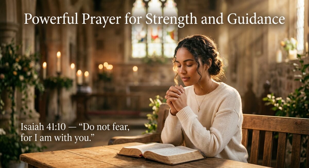 Powerful Prayers for Strength, Courage, Guidance & Hope
