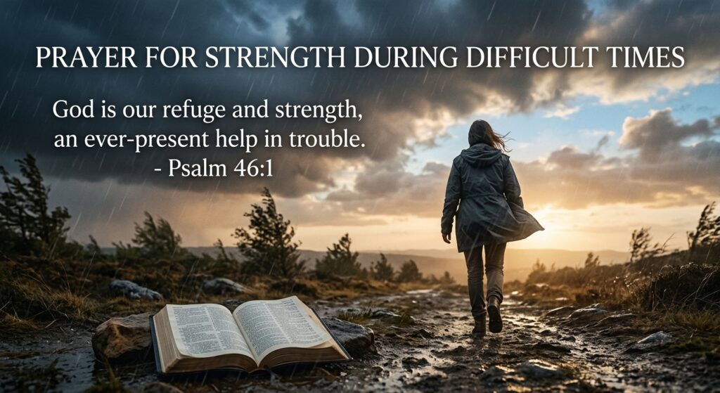 Prayer for Strength During Difficult Times