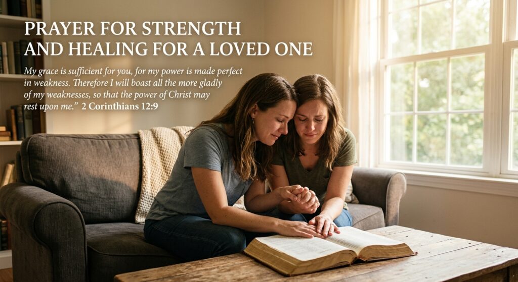 Prayer for Strength for a Loved One