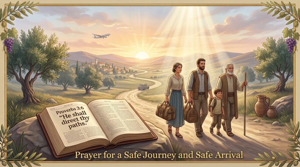 Prayer for a Safe Journey and Safe Arrival