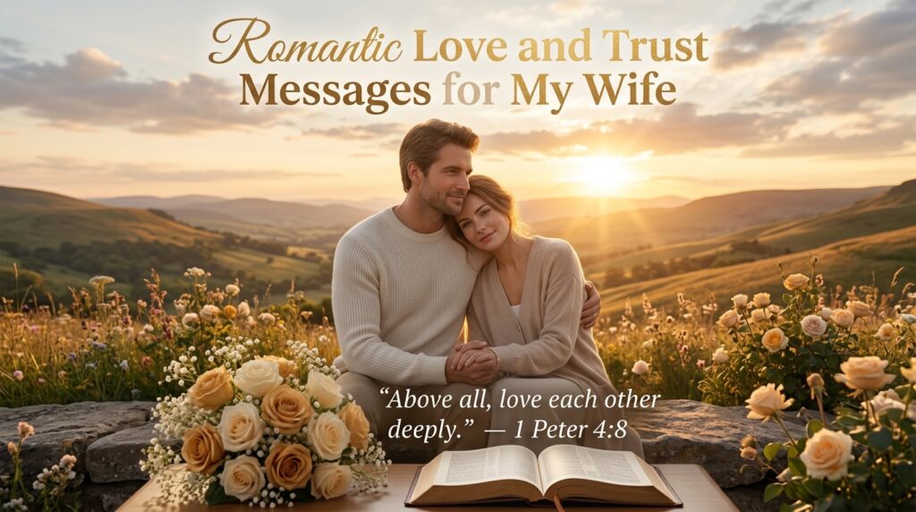 Romantic Love and Trust Messages for My Wife