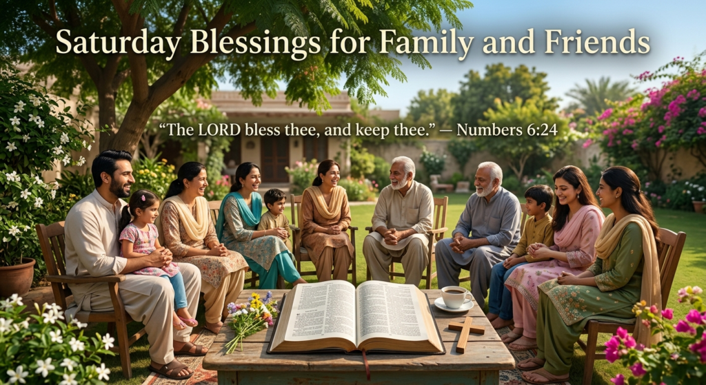 Saturday Blessings for Family and Friends