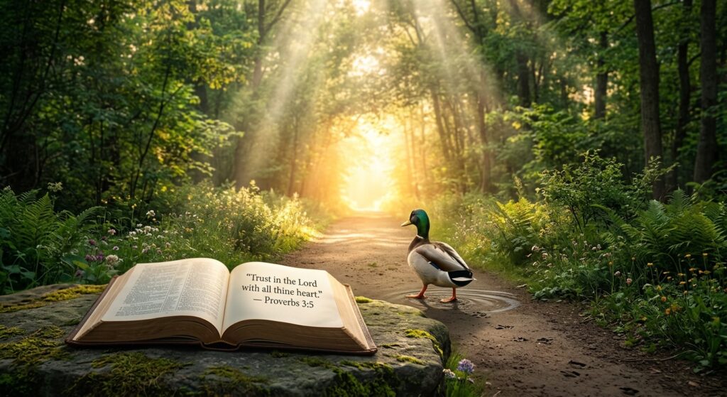 Spiritual Meaning of Duck Crossing Your Path in Christianity