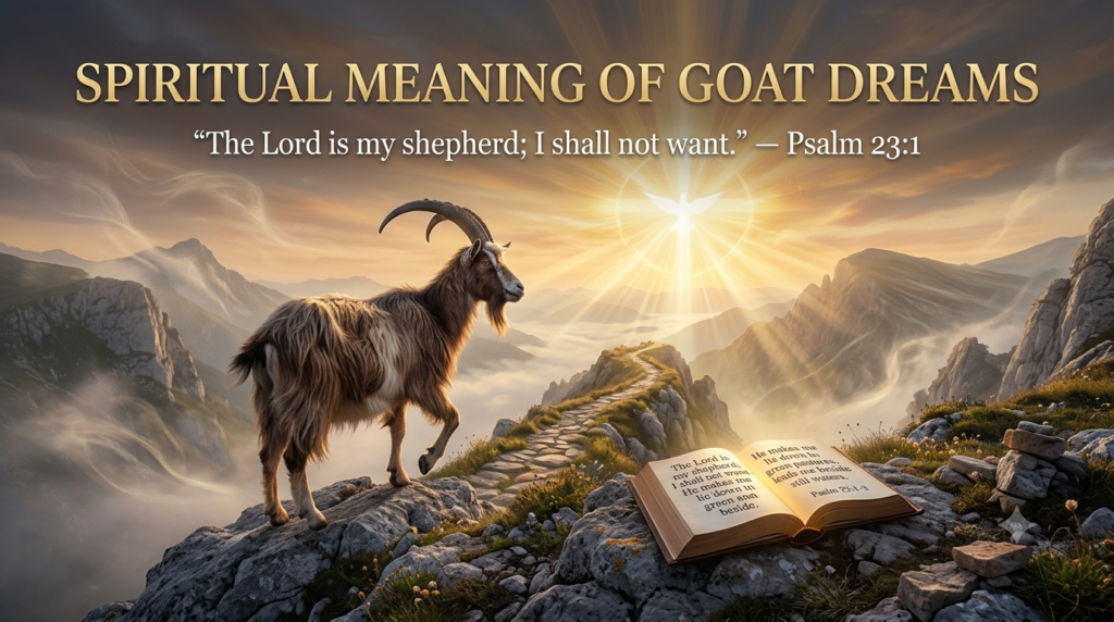 Spiritual Meaning of Goat Dreams