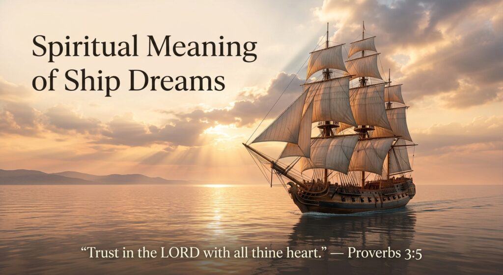 Spiritual Meaning of Ship Dreams