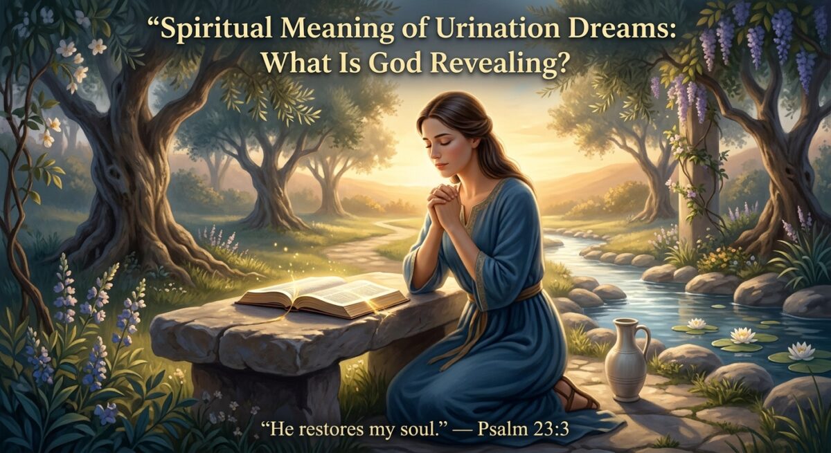 Spiritual Meaning of Urination Dreams What Is God Revealing