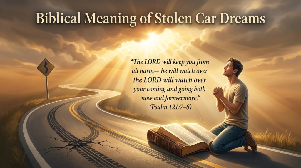 Stolen Car Dreams Biblical Meaning