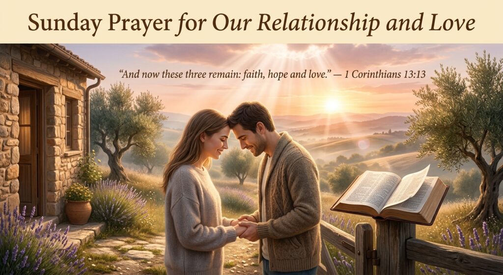 Sunday Prayer for Our Relationship and Love