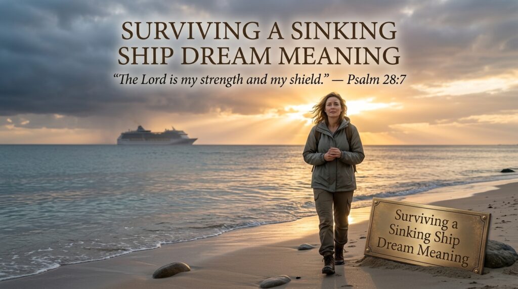Surviving a Sinking Ship Dream Meaning