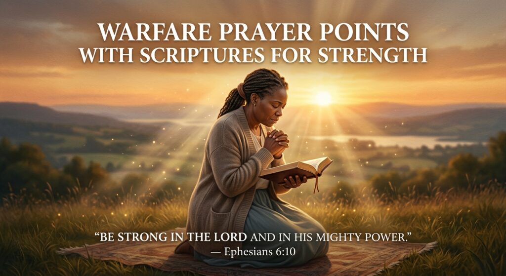 Warfare Prayer Points for Spiritual Strength