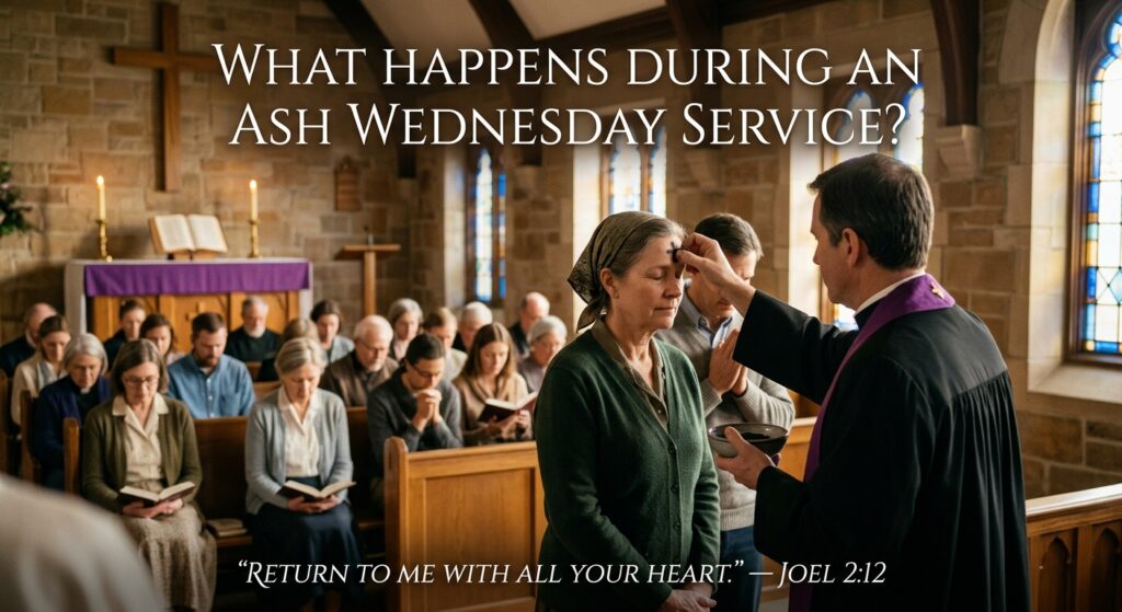 What Happens During an Ash Wednesday Service