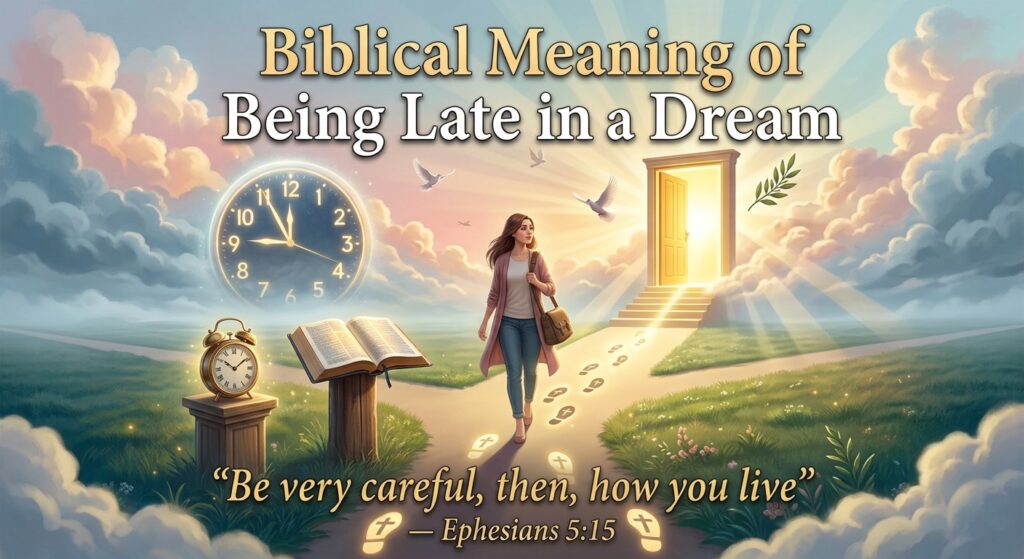 What Is the Biblical Meaning of Being Late in a Dream