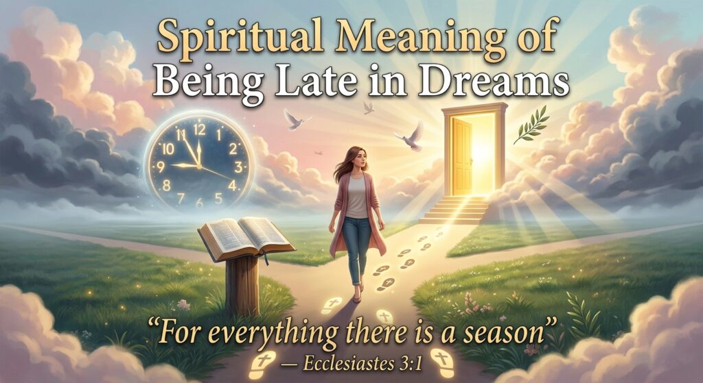 What Is the Spiritual Meaning of Being Late in Dreams