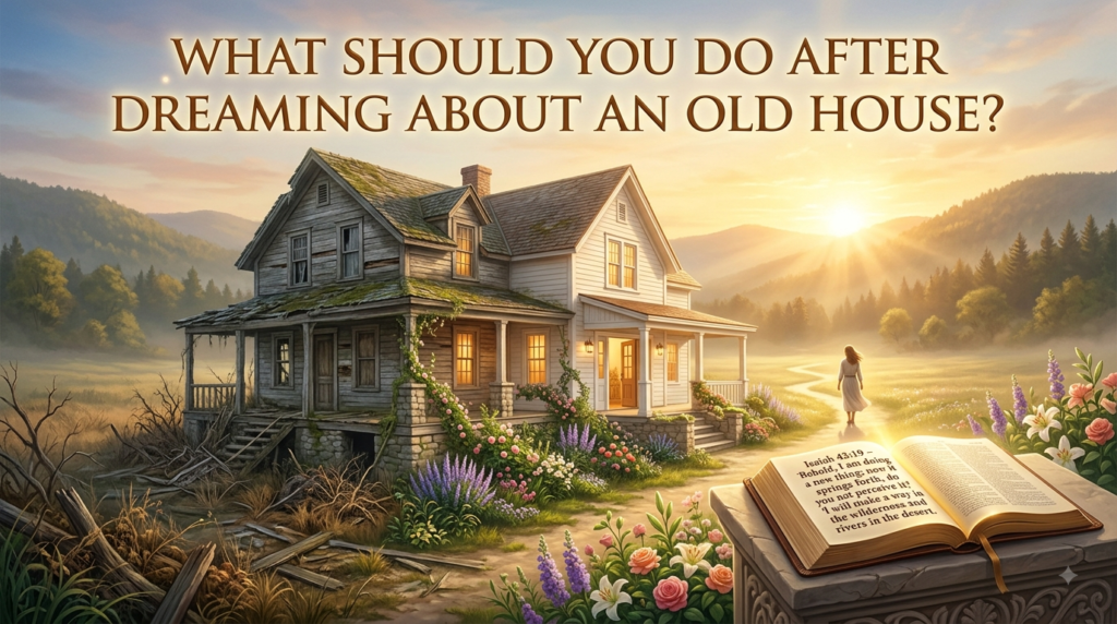 What Should You Do After Dreaming About an Old House?