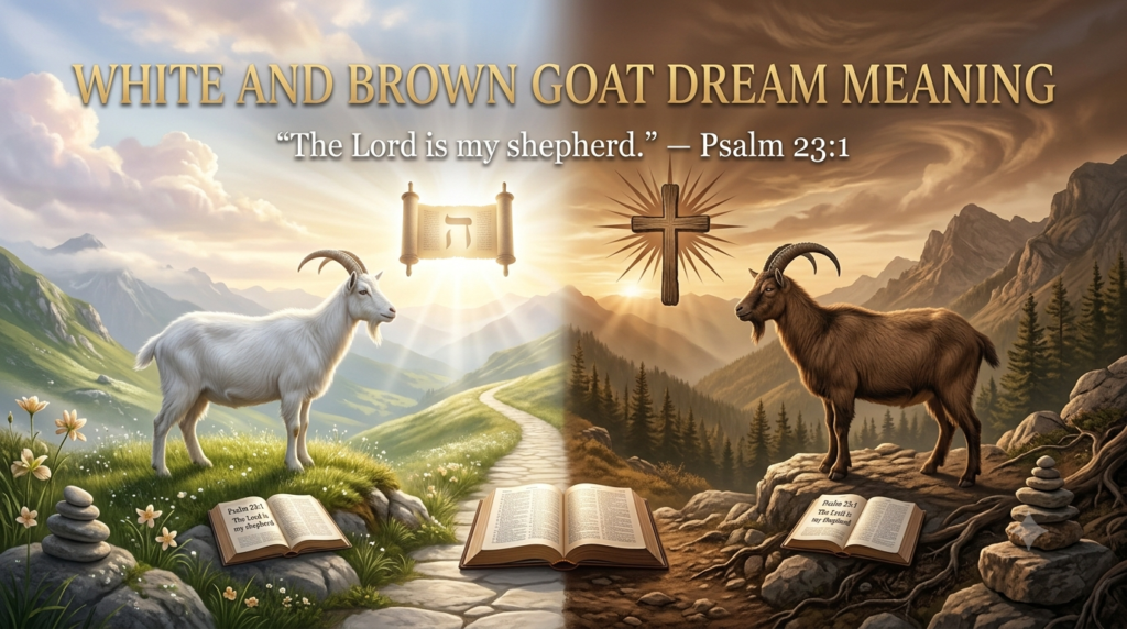 White Goat Dream Meaning in Islam