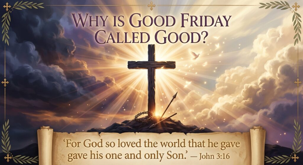 Why Is Good Friday Called “Good” If Jesus Died
