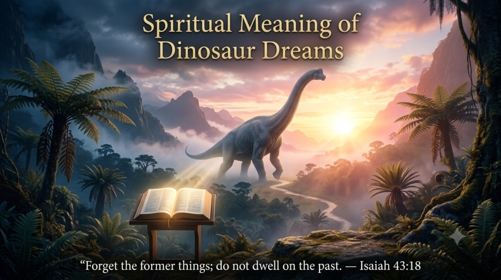 Spiritual Meaning of Dinosaur Dreams