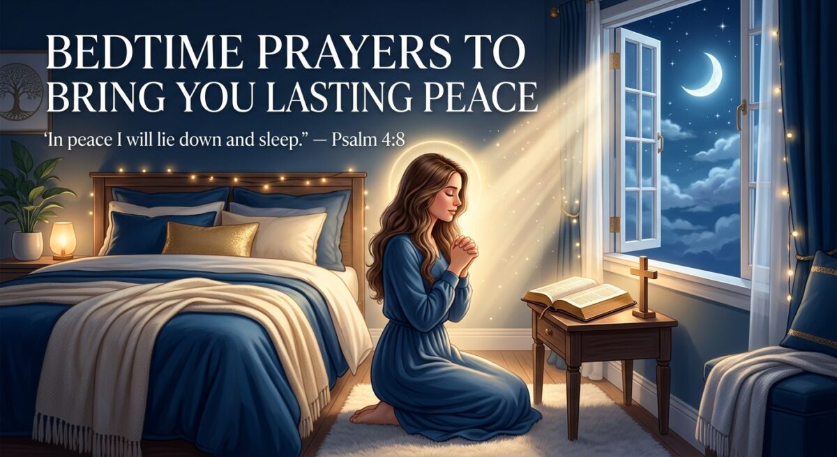 Bedtime Prayers to Bring You Lasting Peace, Comfort, and Rest