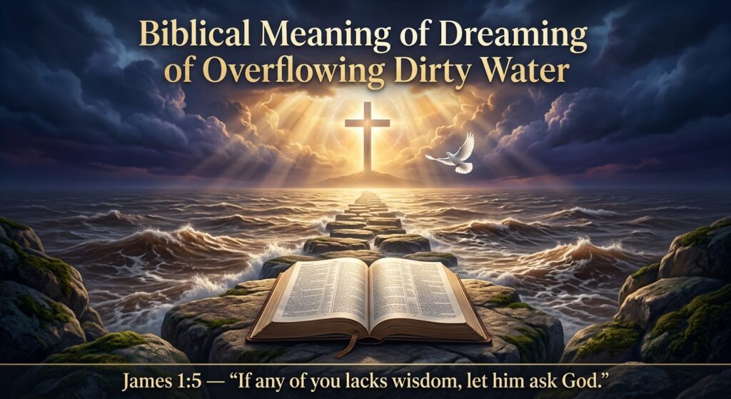 Biblical Meaning of Dreaming of Overflowing Dirty Water