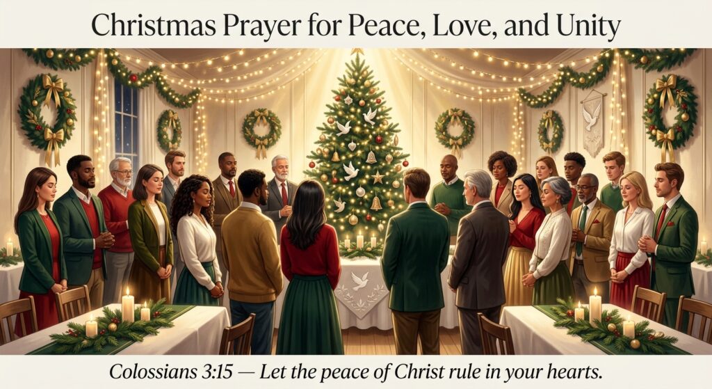 Christmas Prayer for Peace, Love, and Unity