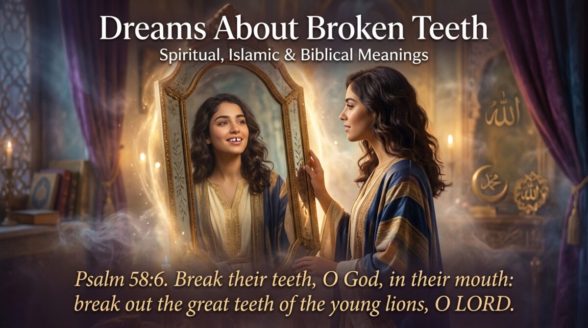 Dreams About Broken Teeth Spiritual, Islamic & Biblical Meanings