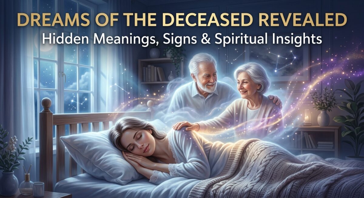 Dreams of the Deceased Revealed Hidden Meanings, Signs & Spiritual Insights