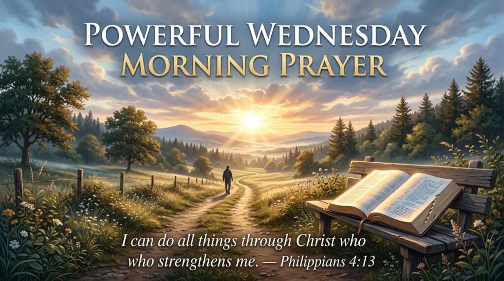 Powerful Wednesday Morning Prayers