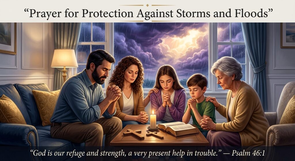 Prayer for Protection Against Storms and Floods