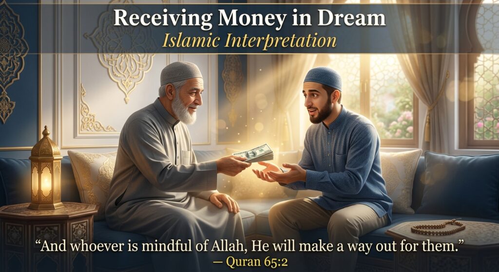 Receiving Money in Dream Islamic Interpretation