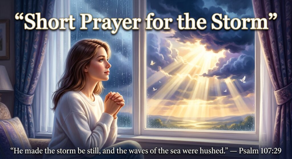 Short Prayer for the Storm