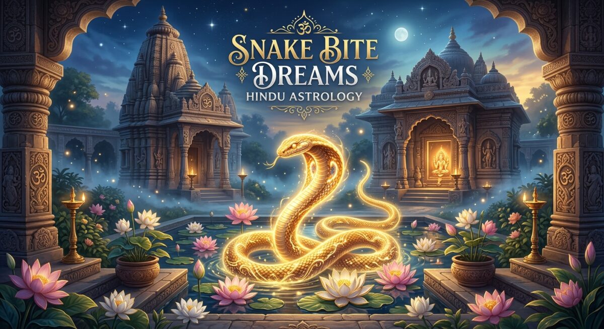 Snake Bite Dreams Hindu Astrology 25+ Spiritual Meanings & Hidden Messages