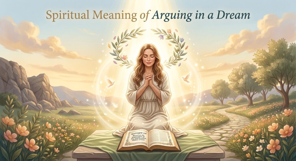 Spiritual Meaning of Arguing in a Dream