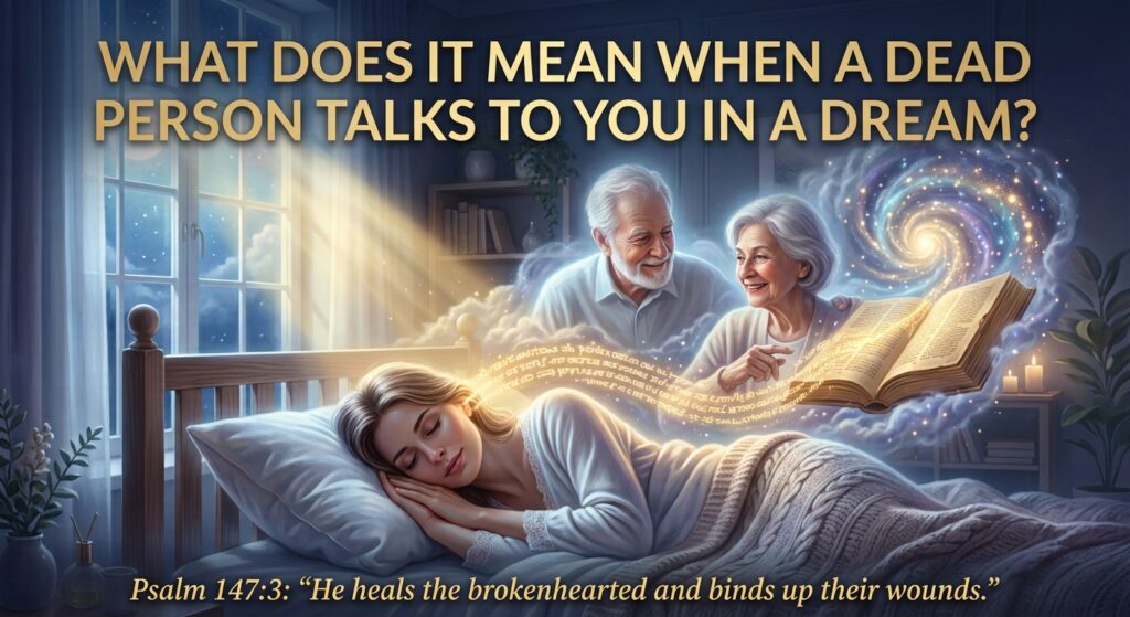 What Does It Mean When a Dead Person Talks to You in a Dream?