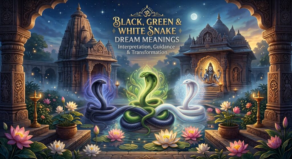 What Does a Green Snake Bite Mean in a Dream?